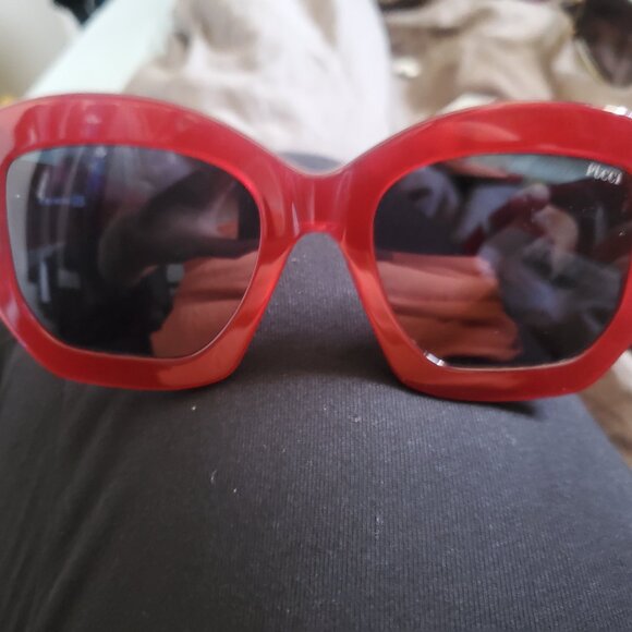 Emilio Pucci Burgundy Sunglasses - Picture 2 of 4